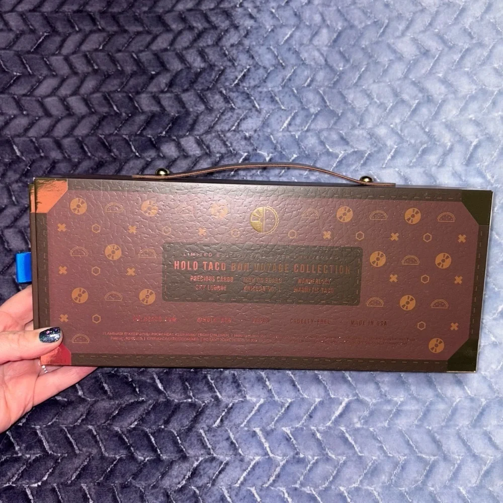 Holo Taco Box Bon Voyage Collection Anniversary